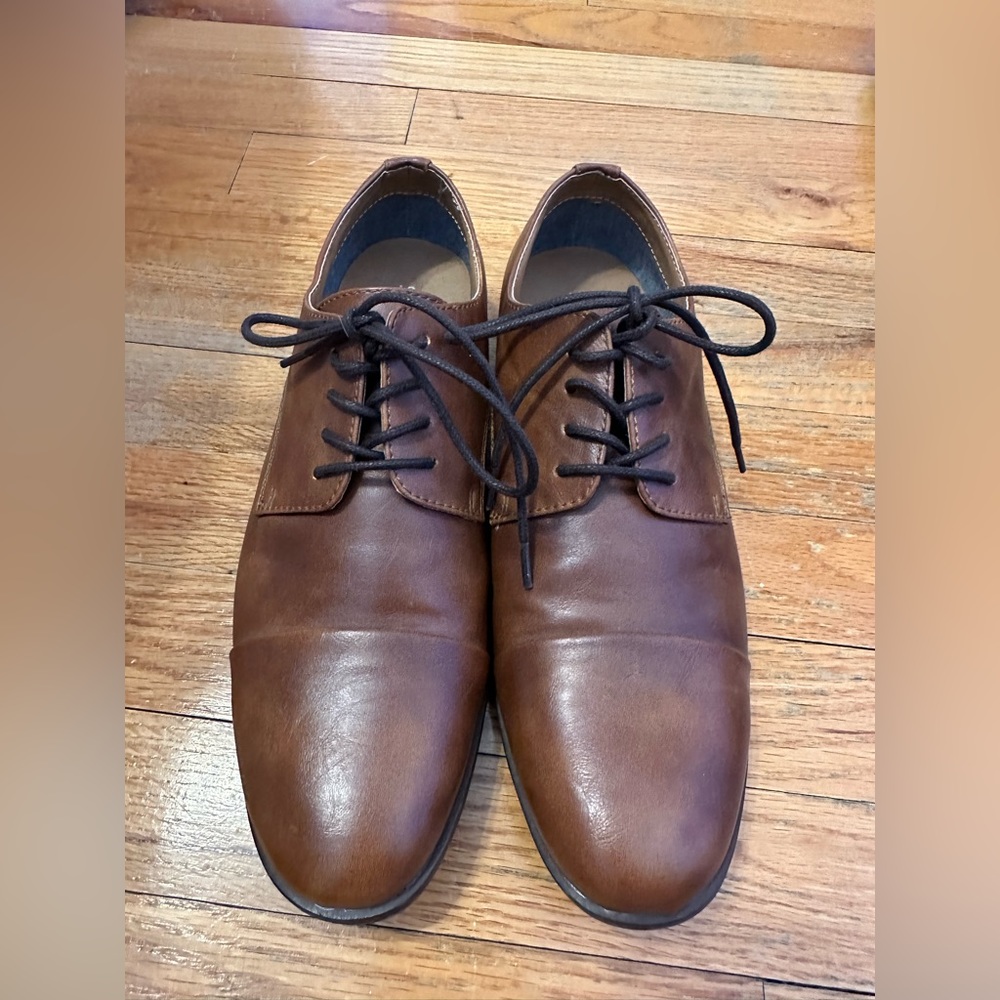 Mens Call It Spring Brown Dress Shoes Size 8